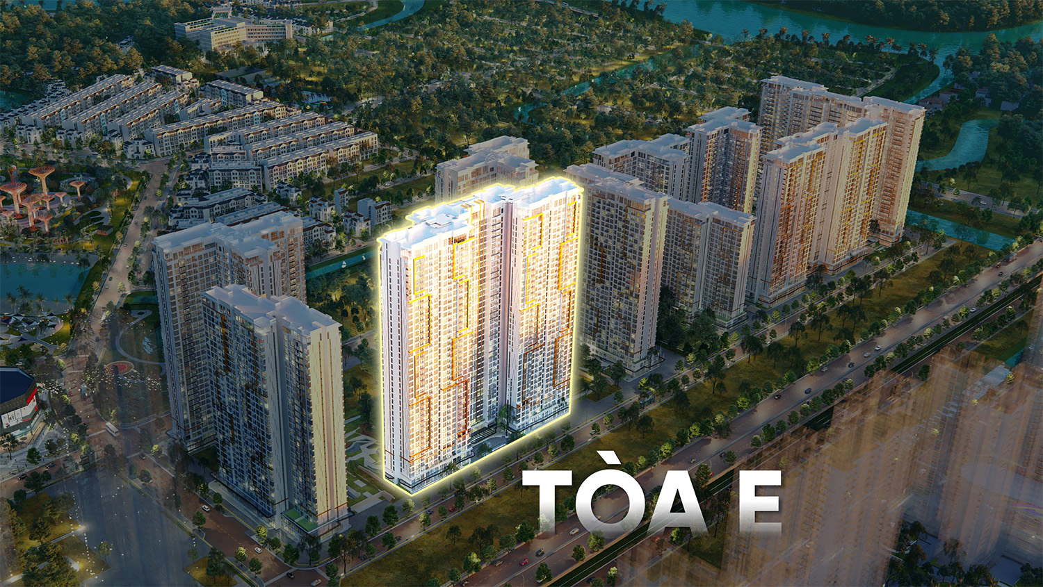 Mặt bằng TÒA E - MASTERI CENTRE POINT